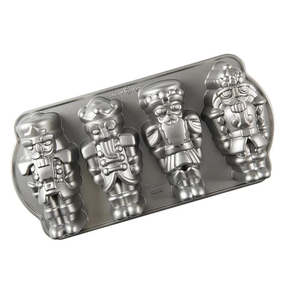 Nordic Ware Mini Fındıkkıran Kek Kalıbı 4'lü 17 x 35 cmNordic Ware