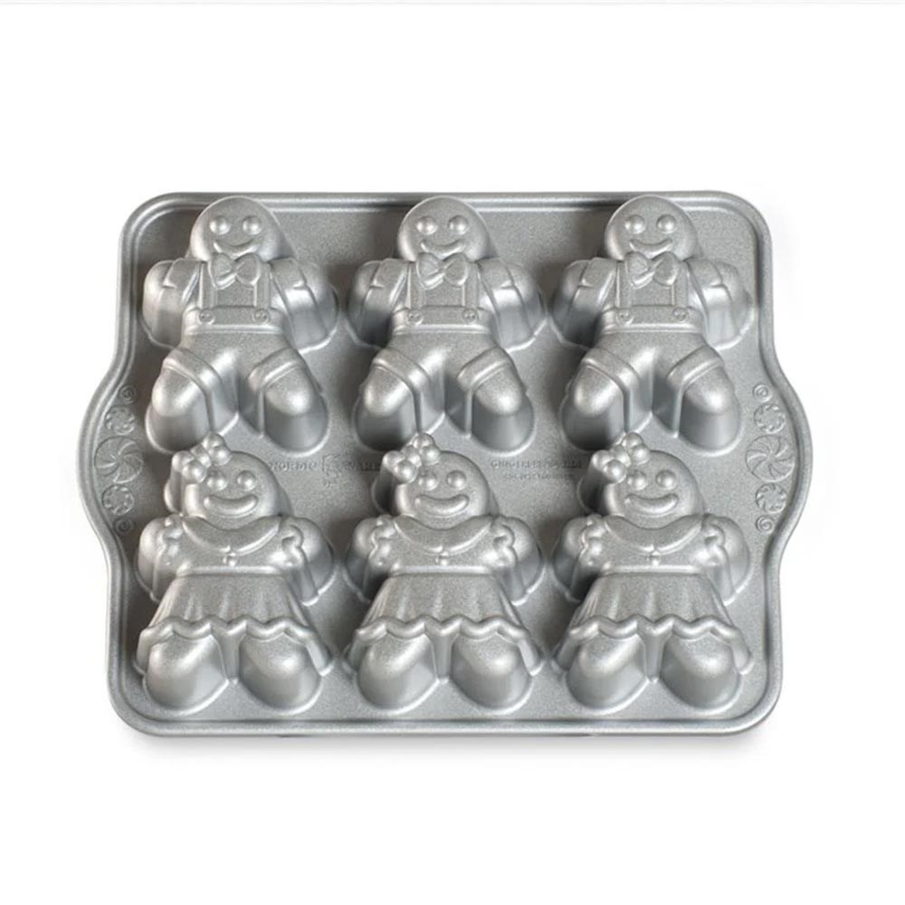 Nordic Ware Mini Gingerbread Kek Kalıbı 6'lı 24 x 30 cmNordic Ware