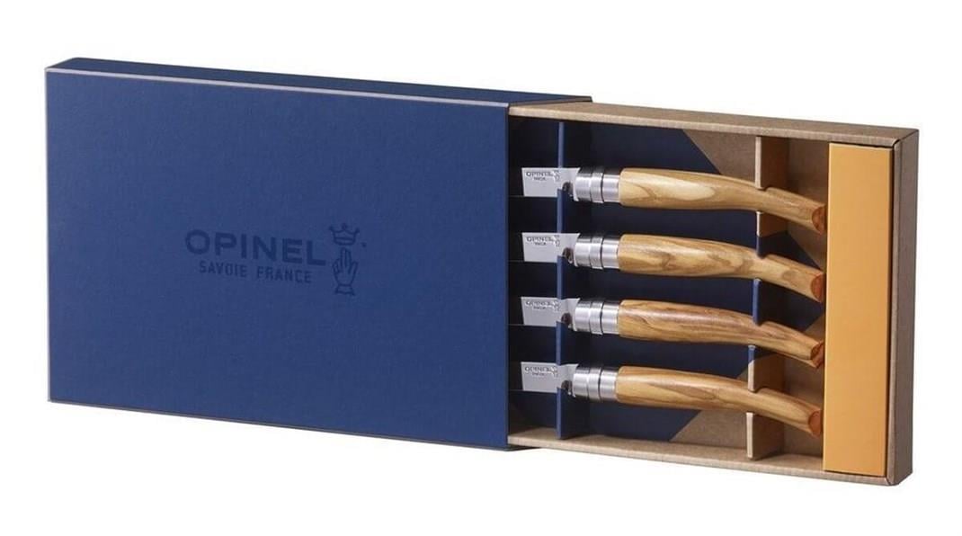 Opinel Olive Wood Et Bıçağı 4'lüOpinel