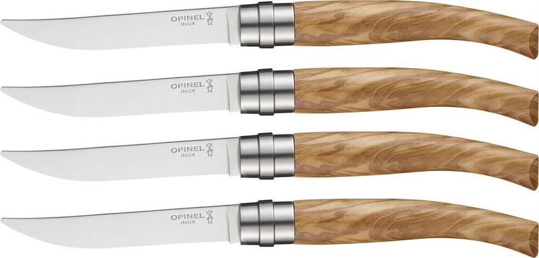 Opinel Olive Wood Et Bıçağı 4'lüOpinel