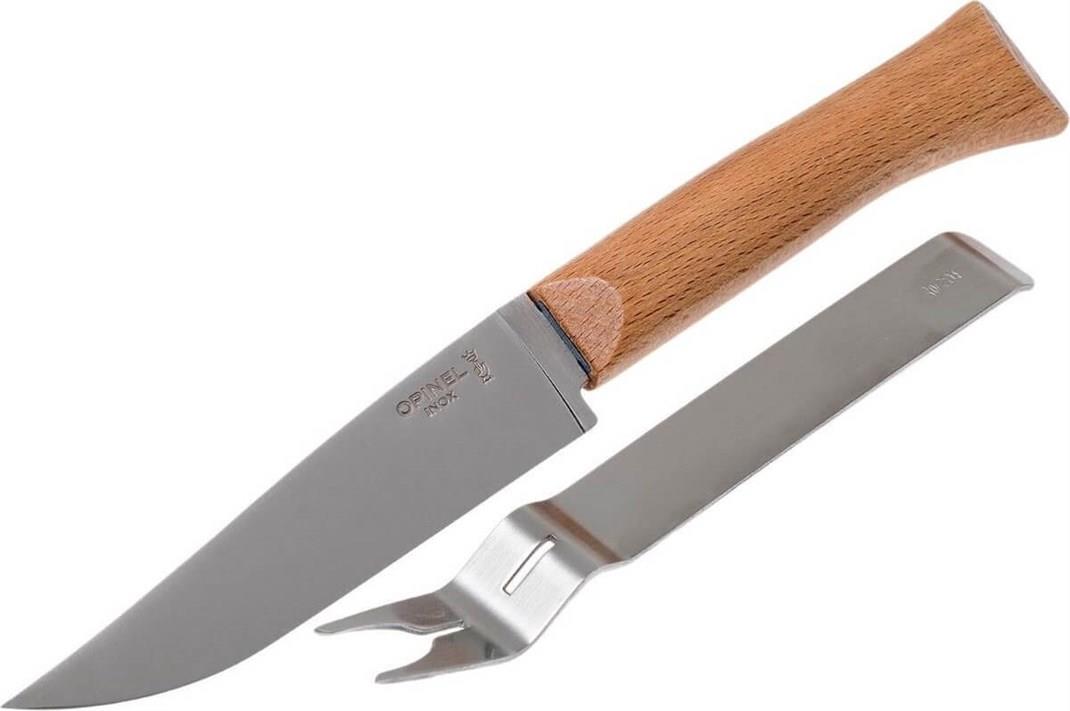 Opinel Peynir Seti (Bıçak + Çatal)Opinel