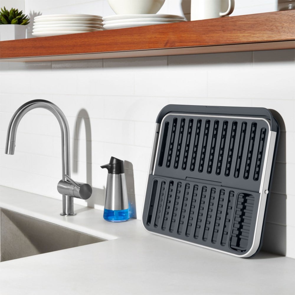 Oxo GG Katlanılabilir Bulaşıklık Siyah / Inox 37 x 42 cmOXO