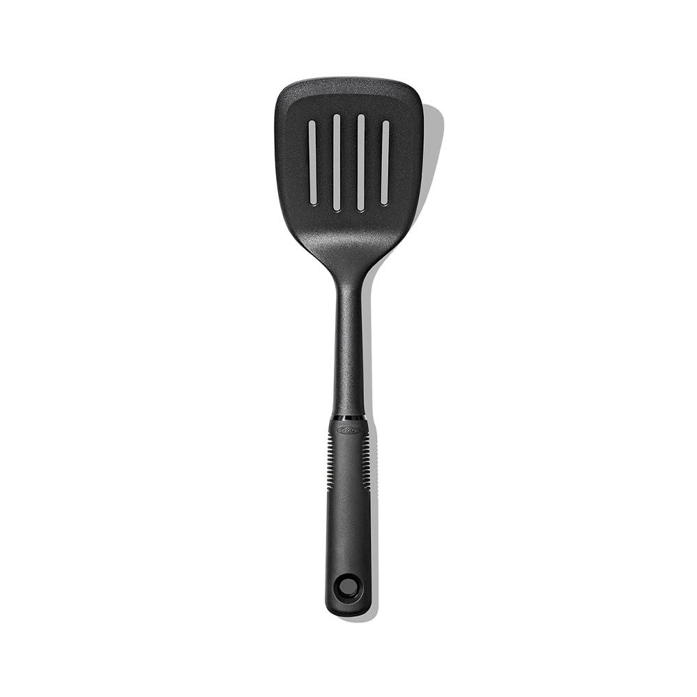 Oxo GG Oluklu Kare Spatula SiyahOXO