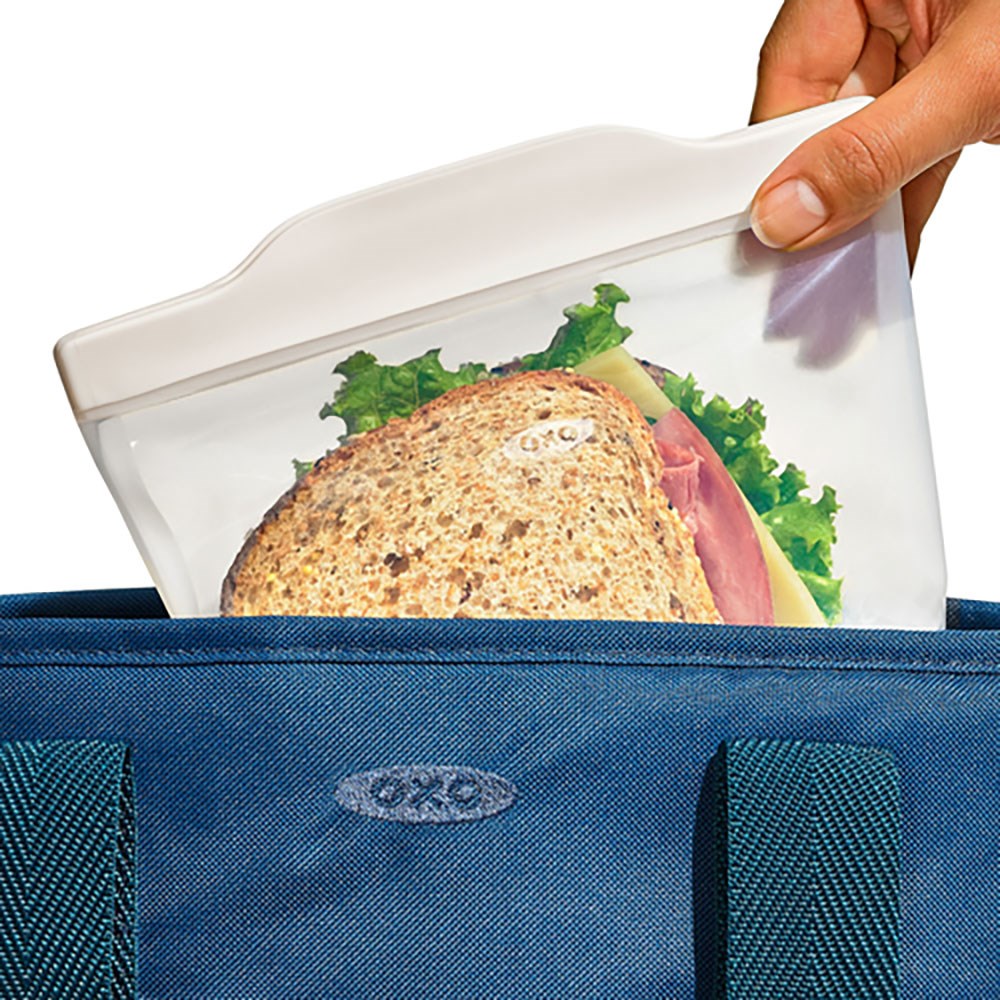 Oxo Silikon Sandviç Saklama Torbası 828 mlOXO
