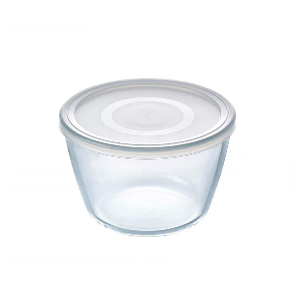 Pyrex 152P001/7048 Yuvarlak Kapaklı Cam Saklama Kabı 600 mlPyrex