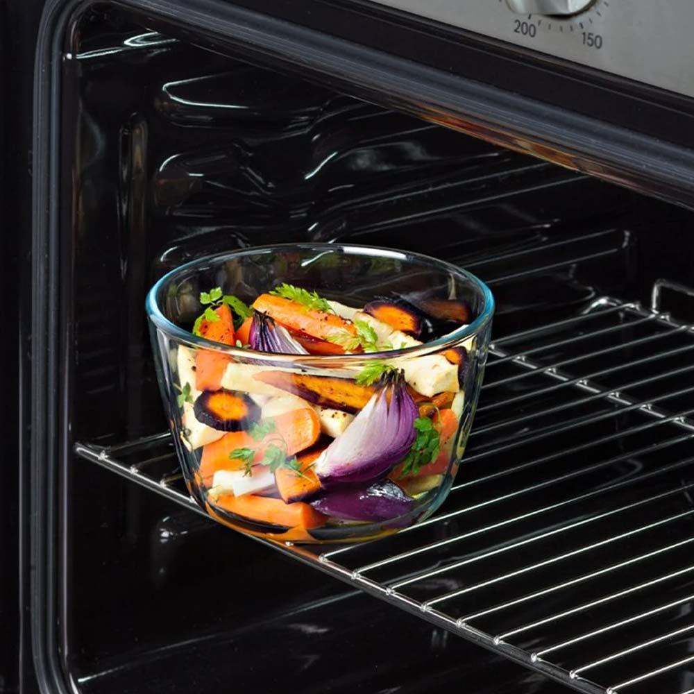 Pyrex 152P001/7048 Yuvarlak Kapaklı Cam Saklama Kabı 1.1 LPyrex