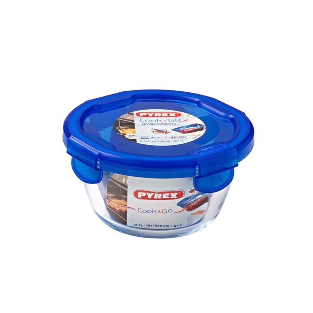 Pyrex 285Pg00/7146 Kare Kapaklı Cam Saklama Kabı 700 mlPyrex