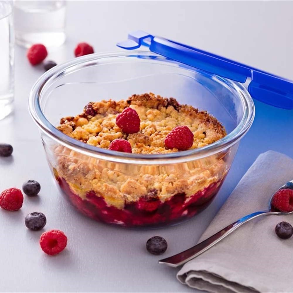 Pyrex 285Pg00/7146 Kare Kapaklı Cam Saklama Kabı 700 mlPyrex