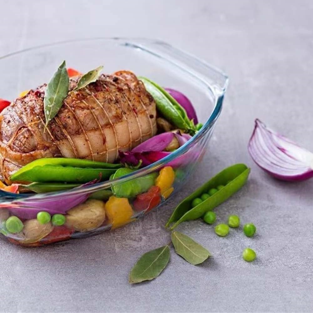 Pyrex Oval Fırın Kabı Cam 2,8 LPyrex