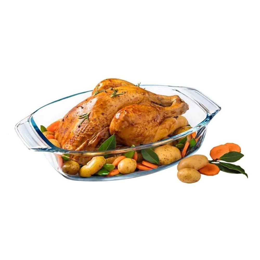 Pyrex Oval Fırın Kabı Cam 2,8 LPyrex