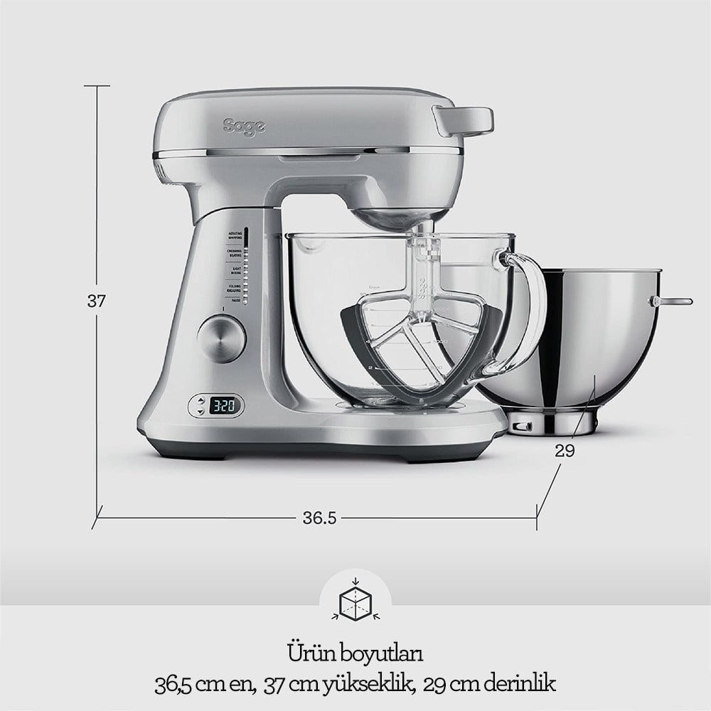 Sage BEM825 The Bakery Boss™ Stand MikserSage