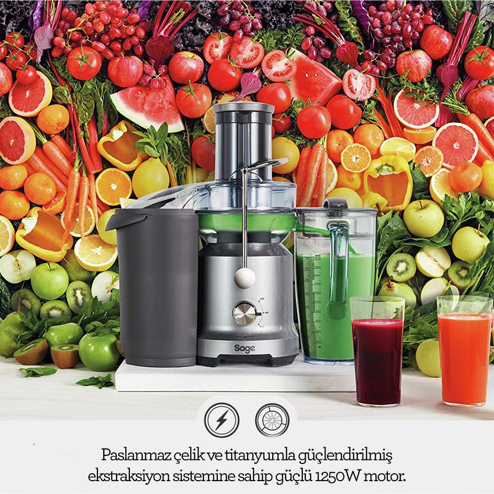 Sage BJE430 The Nutri Juicer® Cold Katı Meyve SıkacağıSage