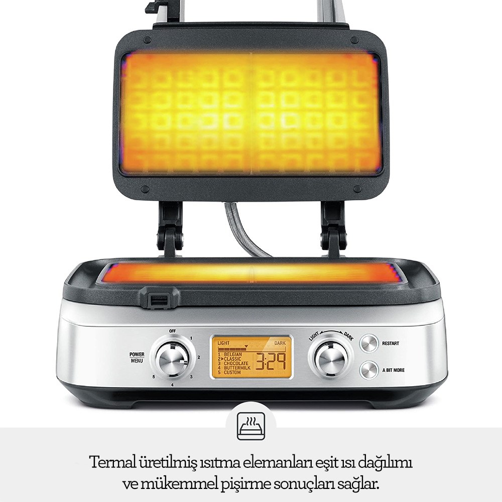 Sage BWM620 The Smart Waffle™ Pro Waffle MakinesiSage