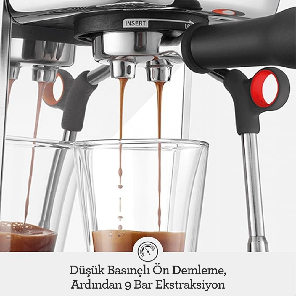 Sage SES500 BSS The Bambino™ Plus Espresso MakinesiSage