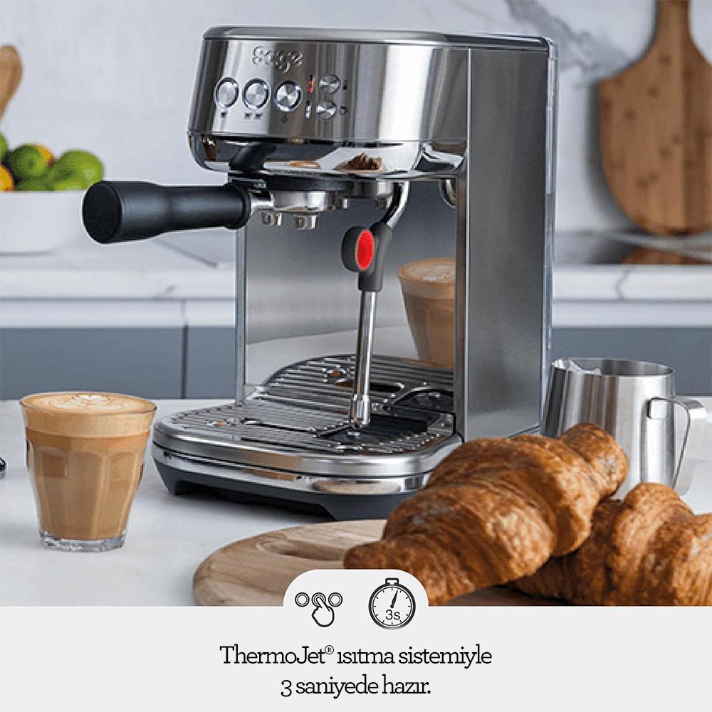 Sage SES500 BSS The Bambino™ Plus Espresso MakinesiSage