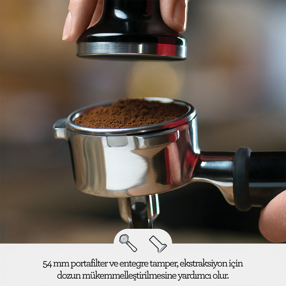 Sage SES880 BSS The Barista Touch™ Espresso MakinesiSage