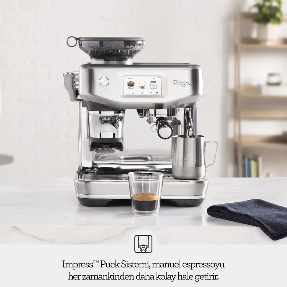 Sage SES881 BSS The Barista Touch™ Impress Espresso MakinesiSage