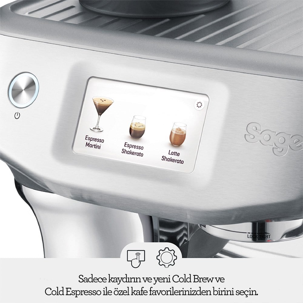 Sage SES881 BSS The Barista Touch™ Impress Espresso MakinesiSage