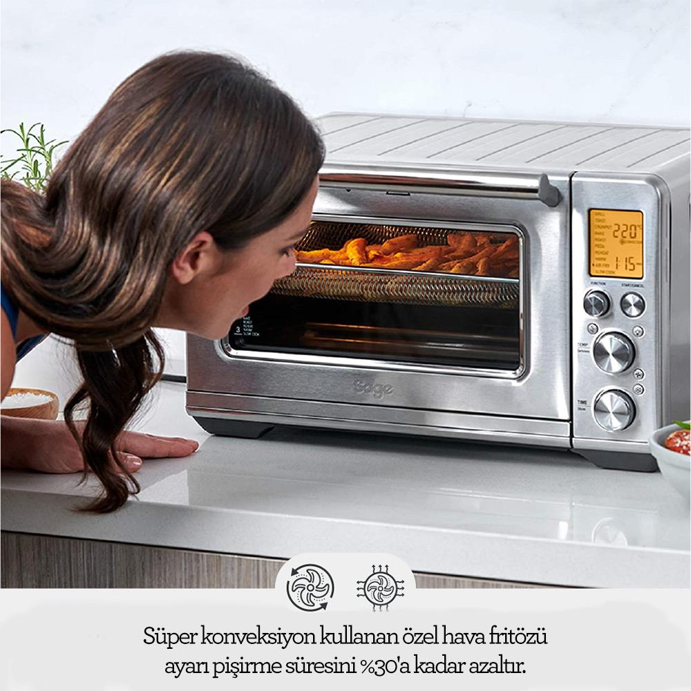 Sage SOV860 The Smart Oven™ Air Fryer Özellikli Akıllı FırınSage