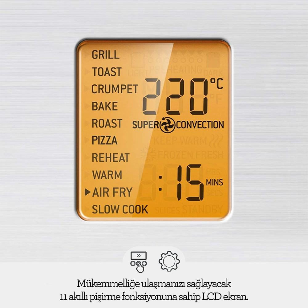 Sage SOV860 The Smart Oven™ Air Fryer Özellikli Akıllı FırınSage