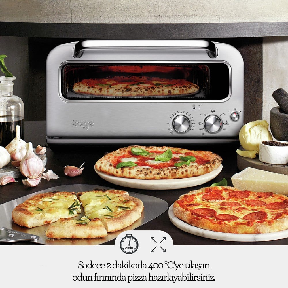 Sage SPZ820 The Smart Oven™ Pizzaiolo Pizza FırınıSage