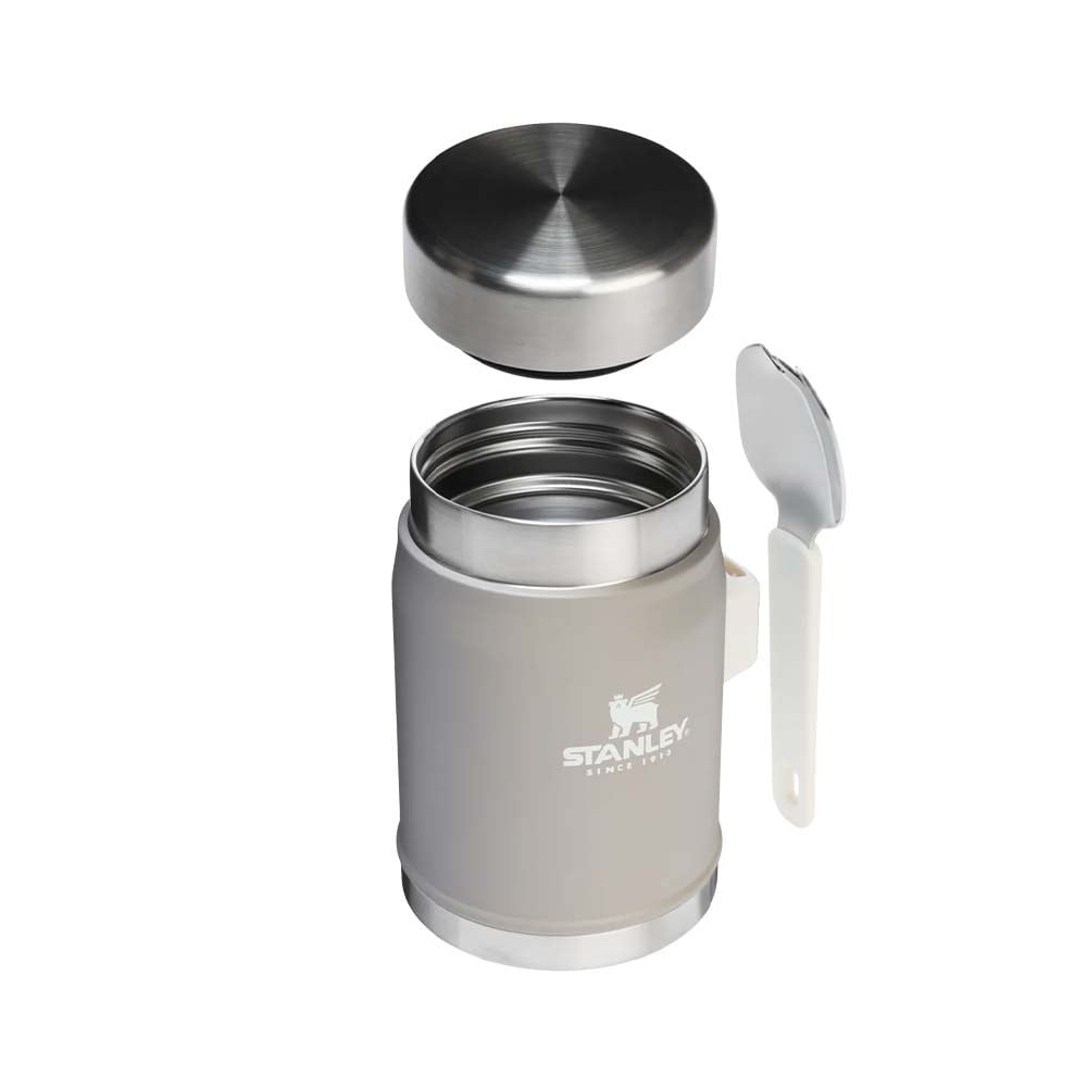 Stanley Classic Legandary Yemek Termosu Kaşıklı 0,4 L GriStanley