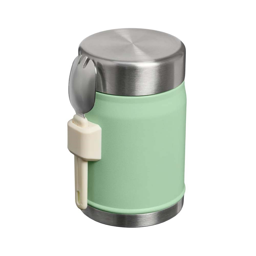 Stanley Classic Legandary Yemek Termosu Kaşıklı 0,4 L Pastel YeşilStanley