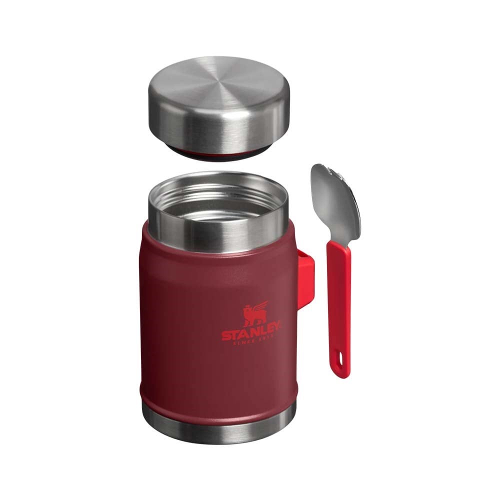 Stanley Classic Legandary Yemek Termosu Kaşıklı 0,4 L BordoStanley