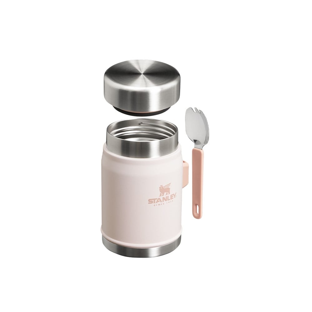 Stanley Classic Legendary Yemek Termosu Kaşıklı 0,4 L Açık PembeStanley