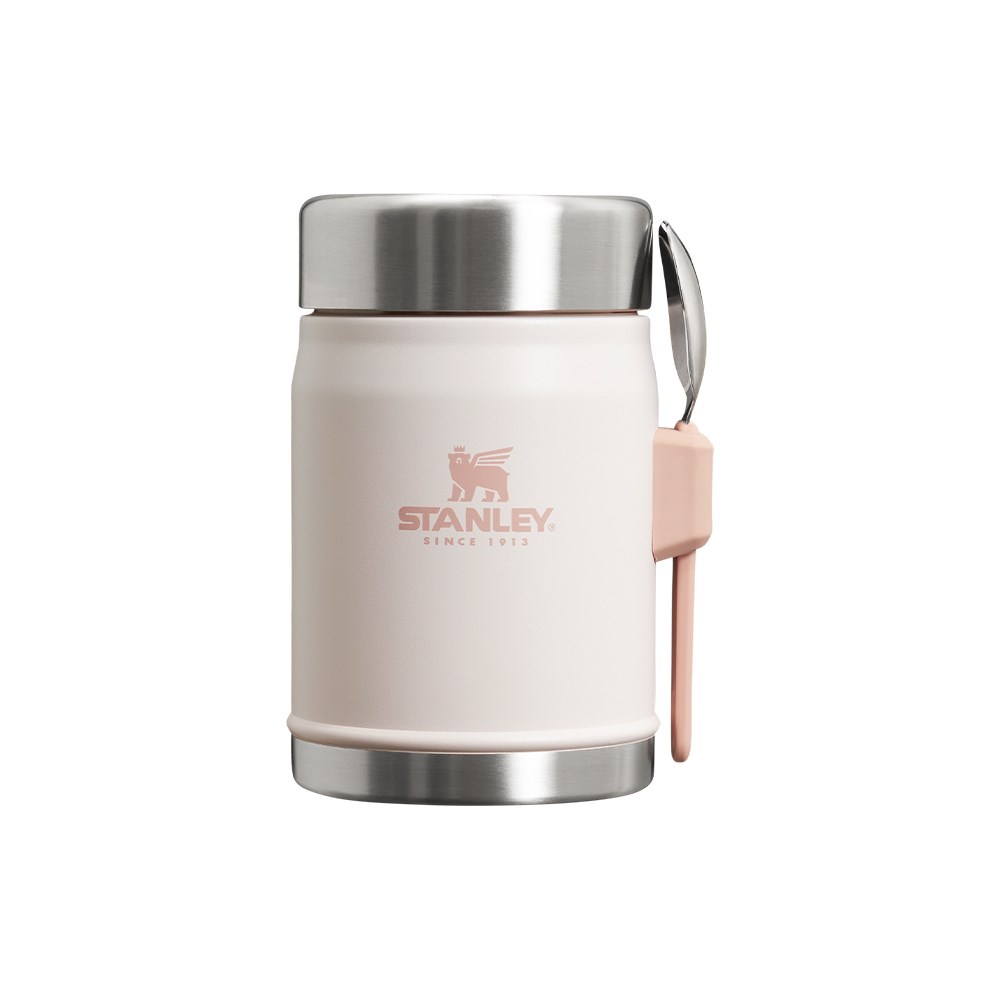 Stanley Classic Legendary Yemek Termosu Kaşıklı 0,4 L Açık PembeStanley