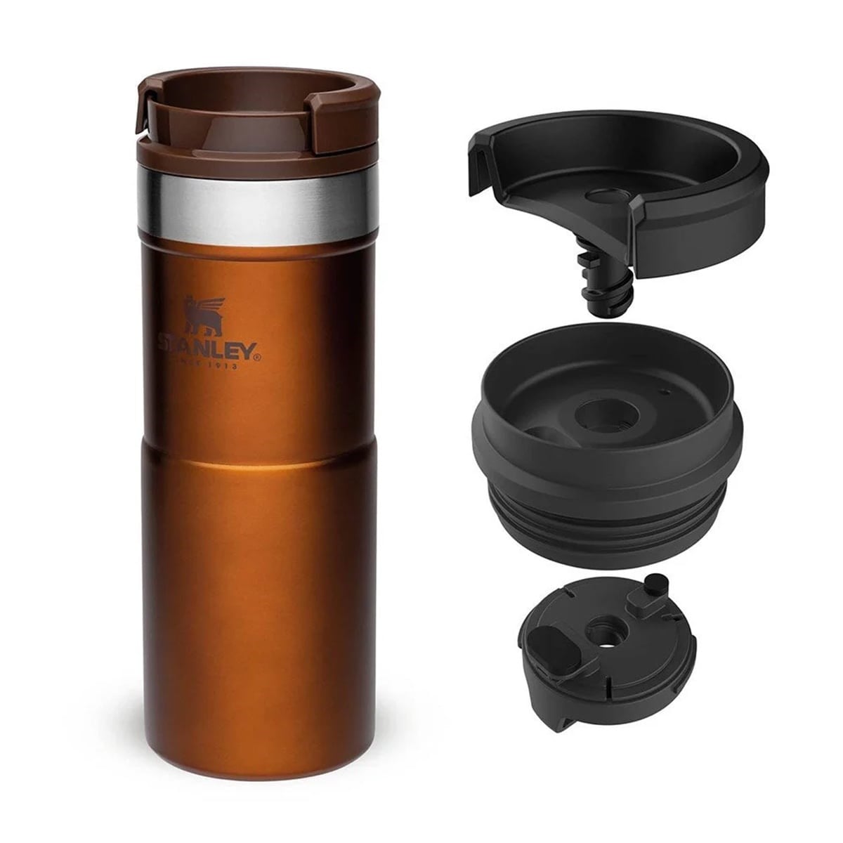 Stanley Classic Neverleak Termos Bardak 0,35 L KahverengiStanley