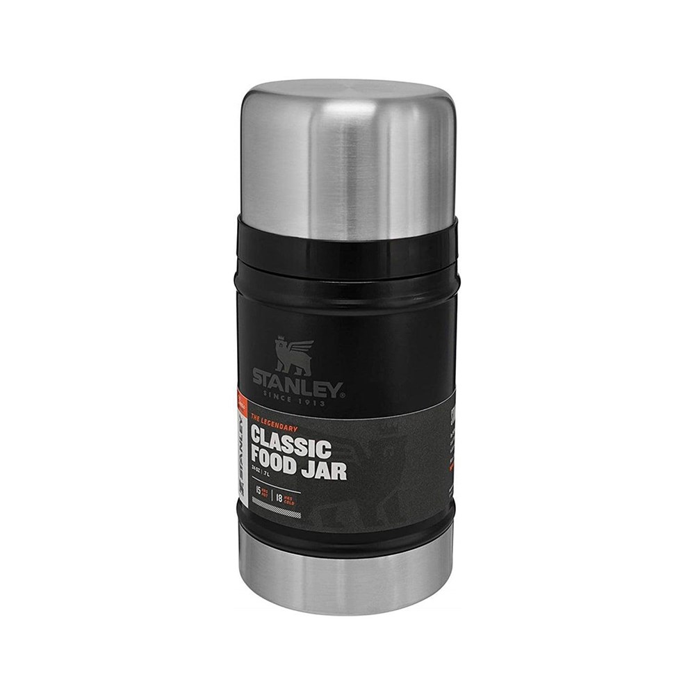 Stanley Classic Vakumlu Yemek Termosu 0,7 L SiyahStanley