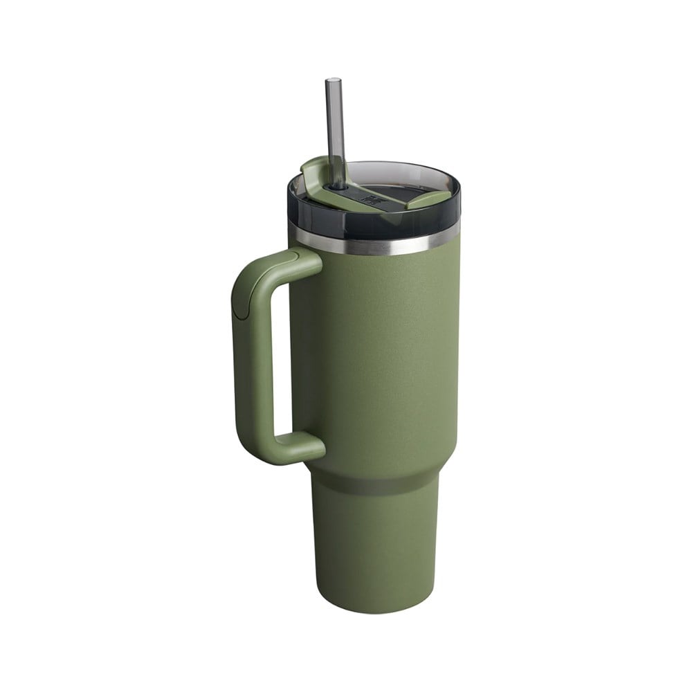 Stanley Quencher Pipetli Termos 1,18 L Asker YeşiliStanley