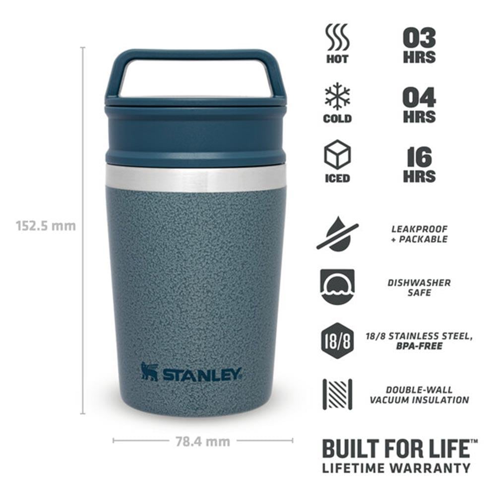 Stanley The Shortstack Seyahat Kupası 0,24 L MaviStanley