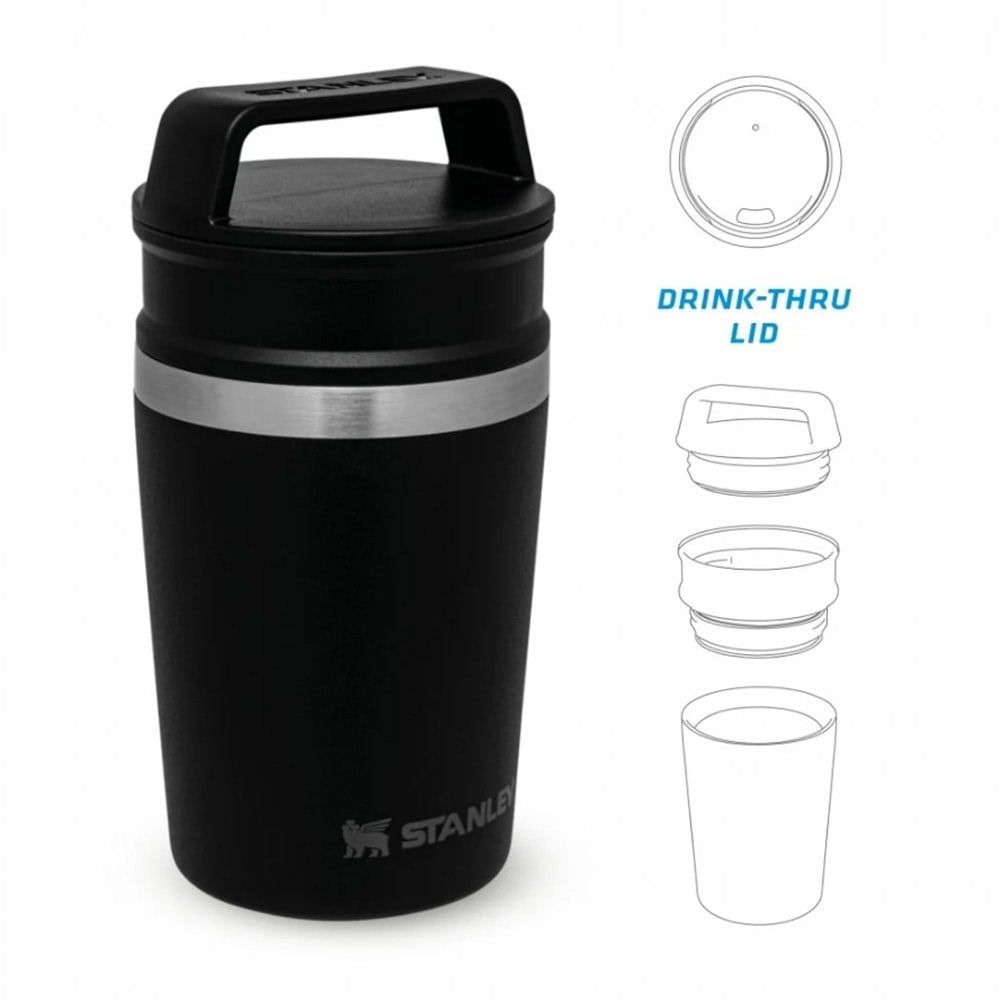Stanley The Shortstack Seyahat Kupası 0,23 L SiyahStanley