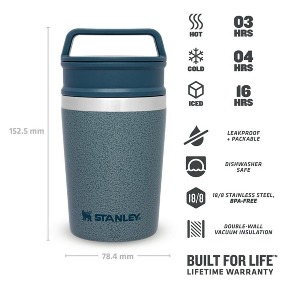 Stanley The Shortstack Seyahat Kupası 0,24 L MaviStanley