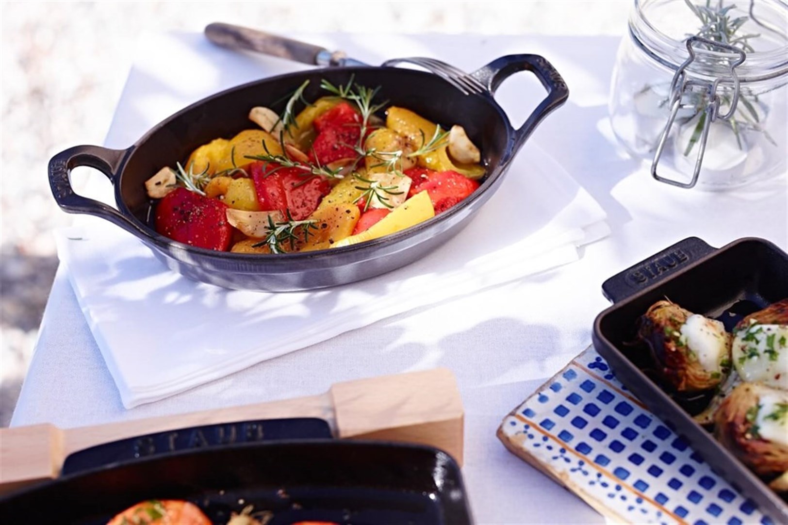 STAUB 405095450 SAHAN GRI OVAL 15CMStaub