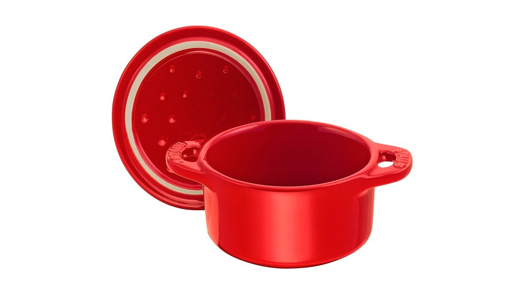 Staub 405107850 Seramik Mini Cocotte Kiraz 10 CMDöküm TencerelerStaub