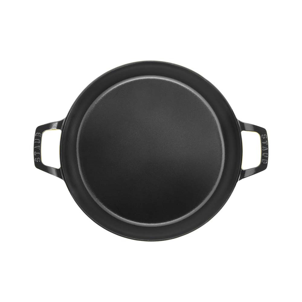 Staub B Cam Kapaklı Döküm Tencere 30 cm SarıStaub