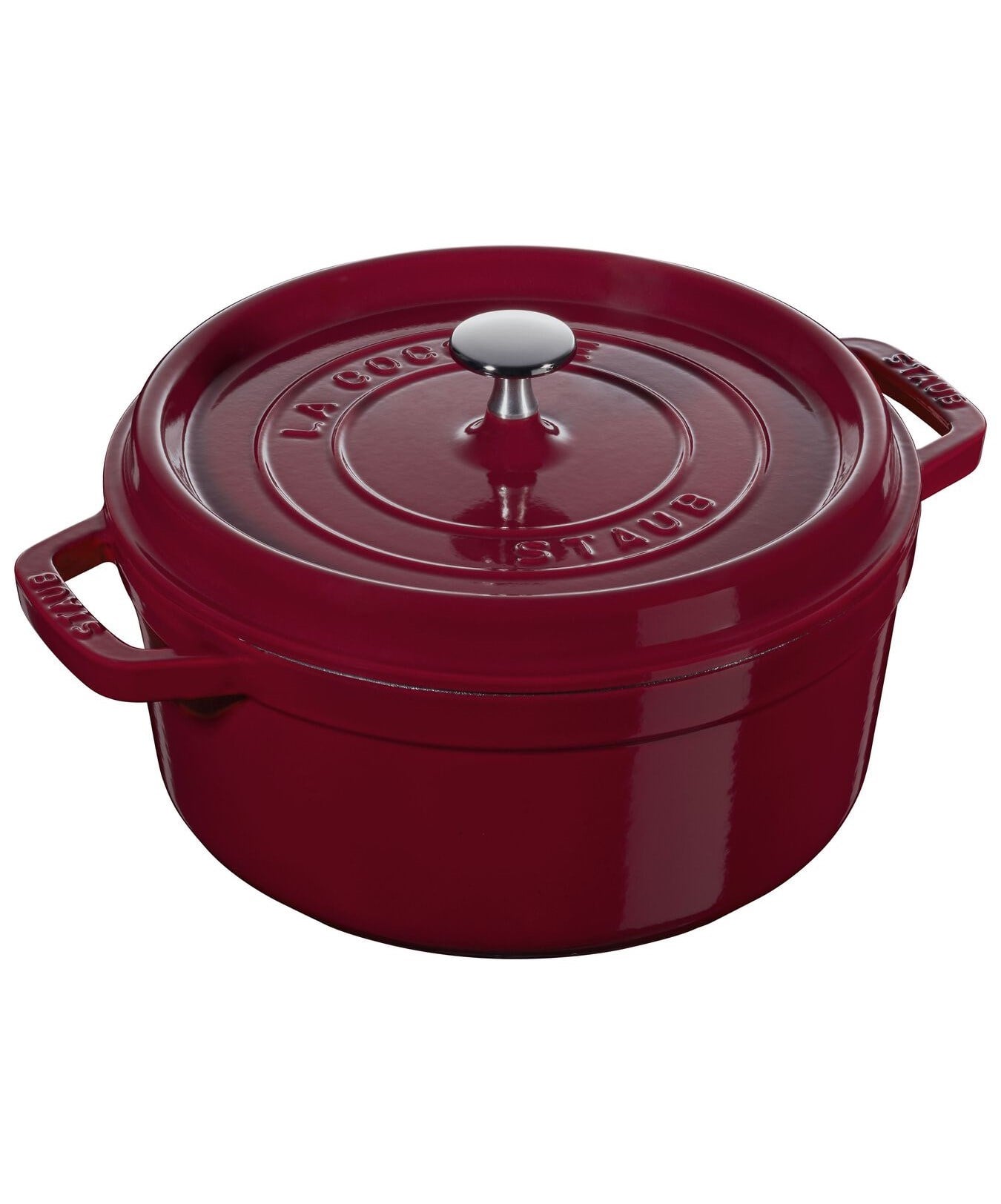 Staub B Cocotte Döküm Tencere 28 cm BordoStaub