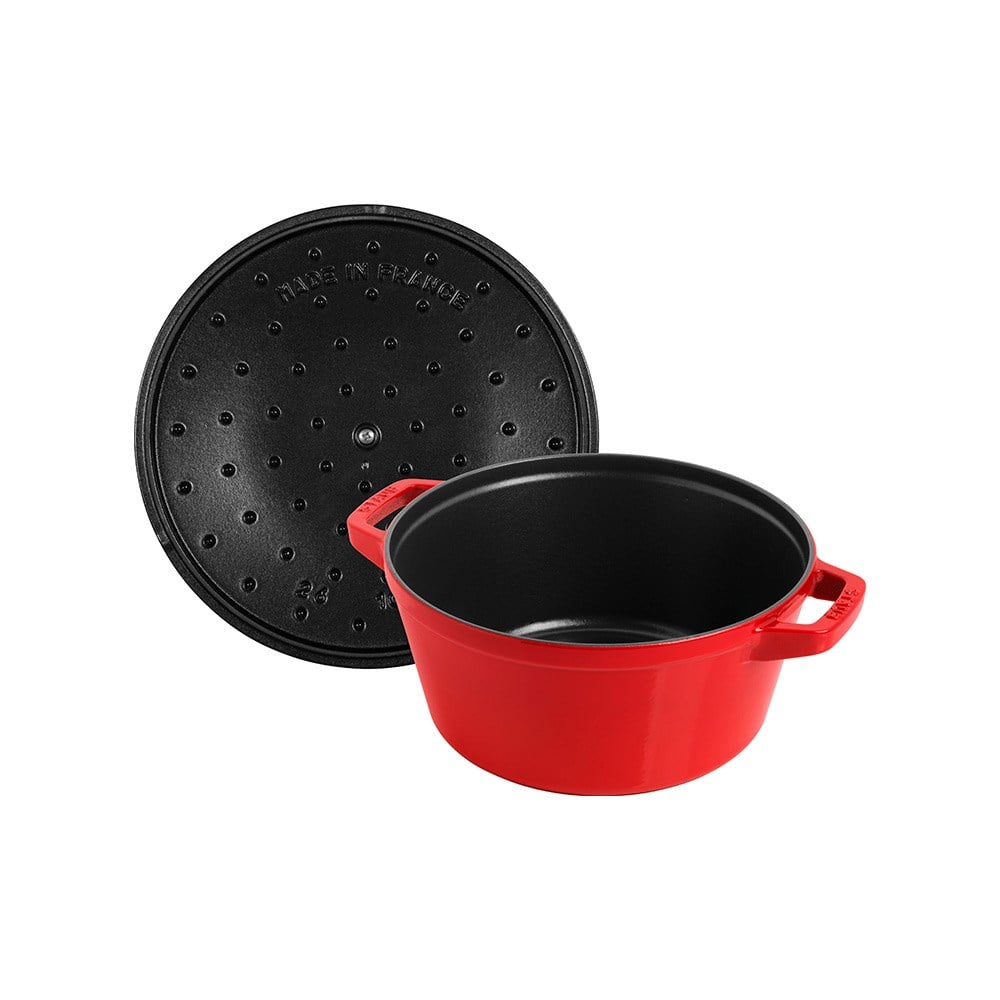 Staub B Derin Döküm Tencere 24 cm KirazStaub