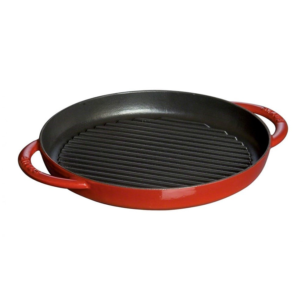 Staub B Döküm Izgara Çift Kulplu 26 cm KirazStaub