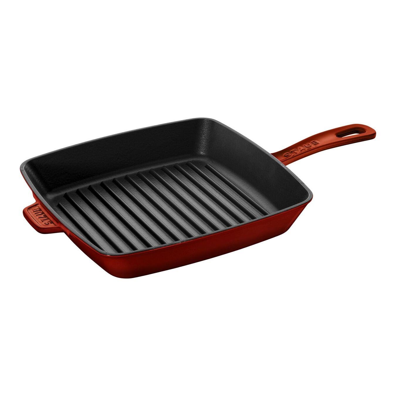 Staub B Döküm Izgara Tava 30x30 cm BordoStaub