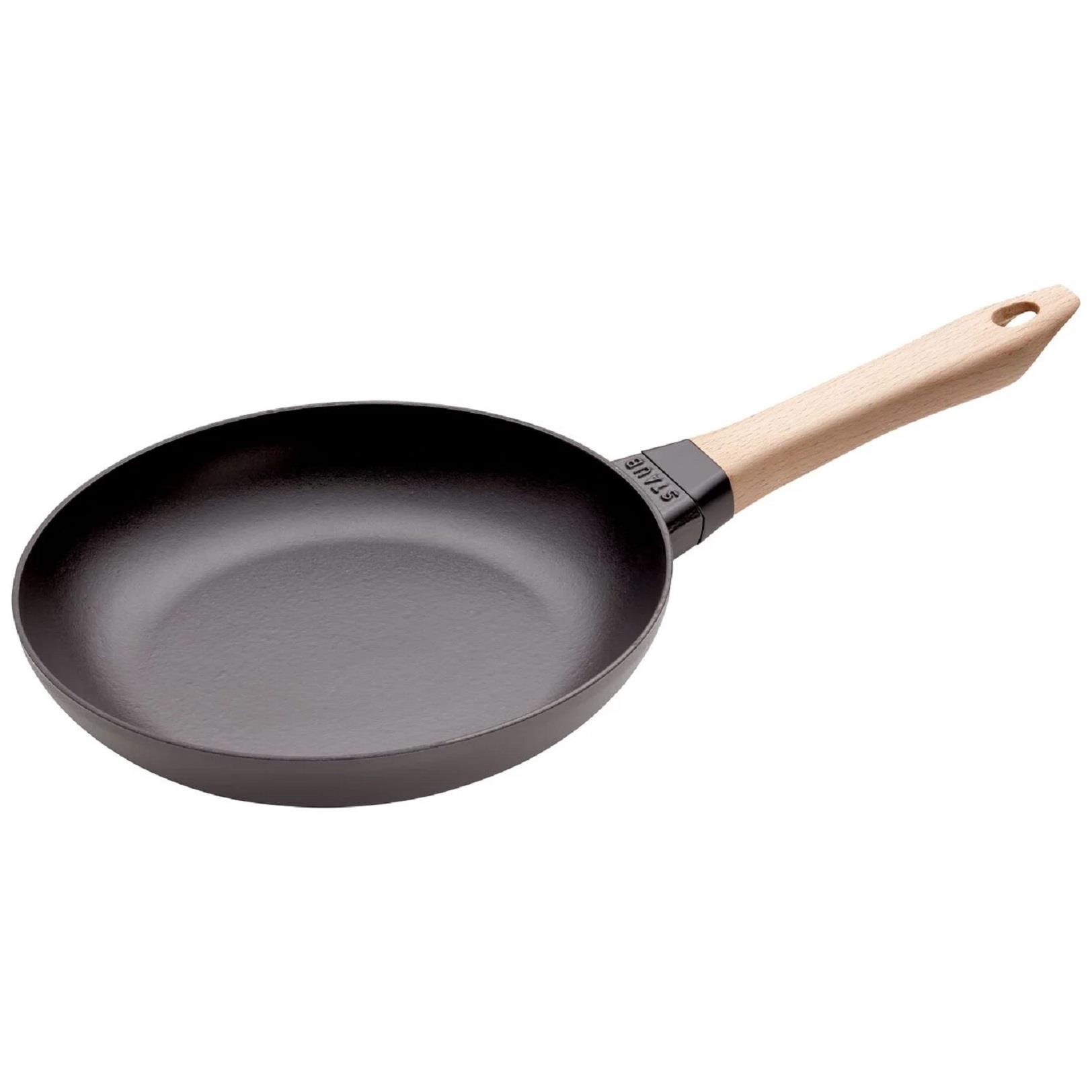 Staub B Döküm Kızartma Tavası Ahşap Saplı 24 cmStaub