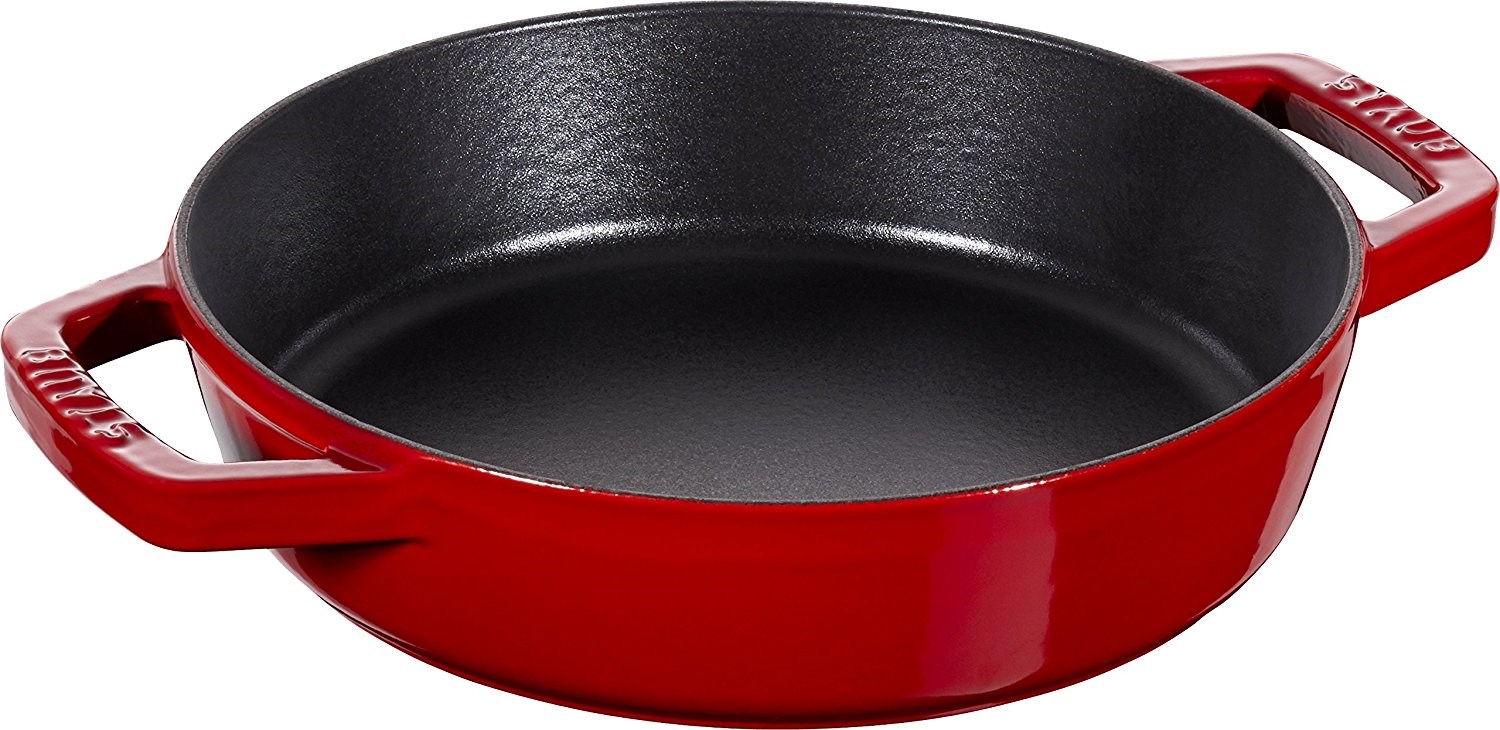 Staub B Döküm Kızartma Tavası Çift Kulplu 20 cm KirazStaub