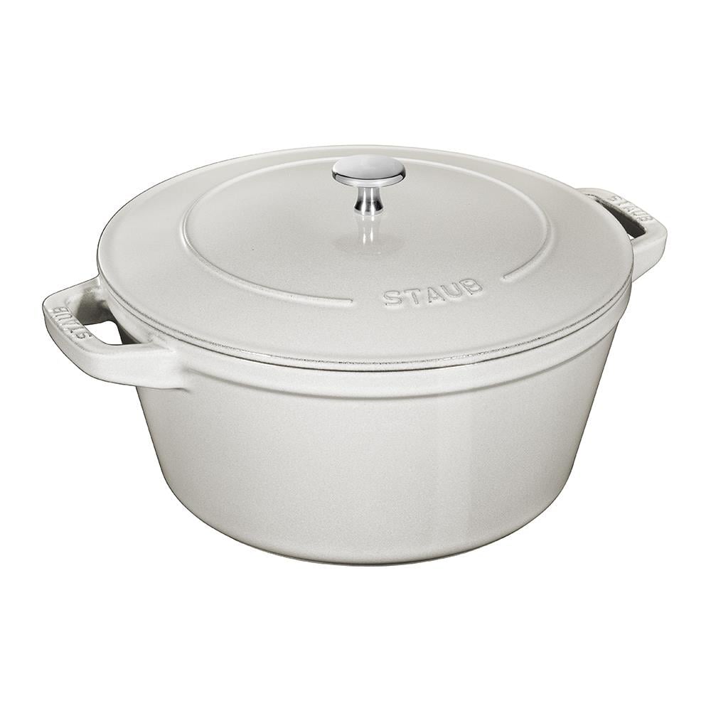 Staub B Döküm Tencere 24 cm Trüf BeyazıStaub