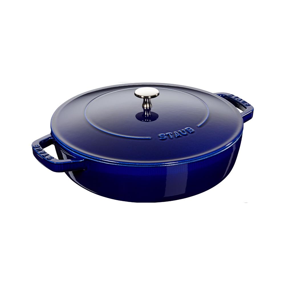 Staub B Döküm Tencere 28 cm Koyu MaviStaub