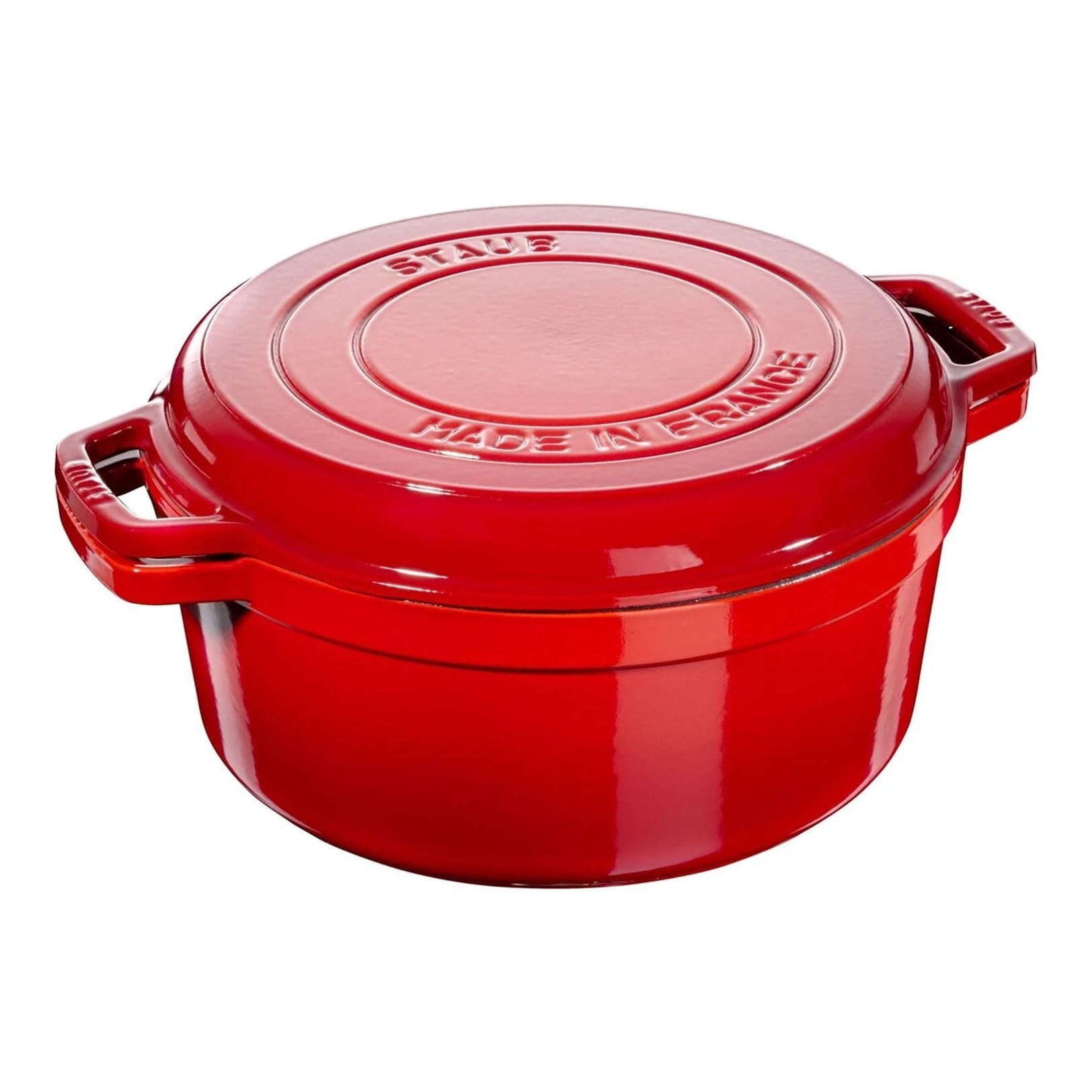 Staub B Döküm Tencere + Döküm Tava 28 cm KirazStaub