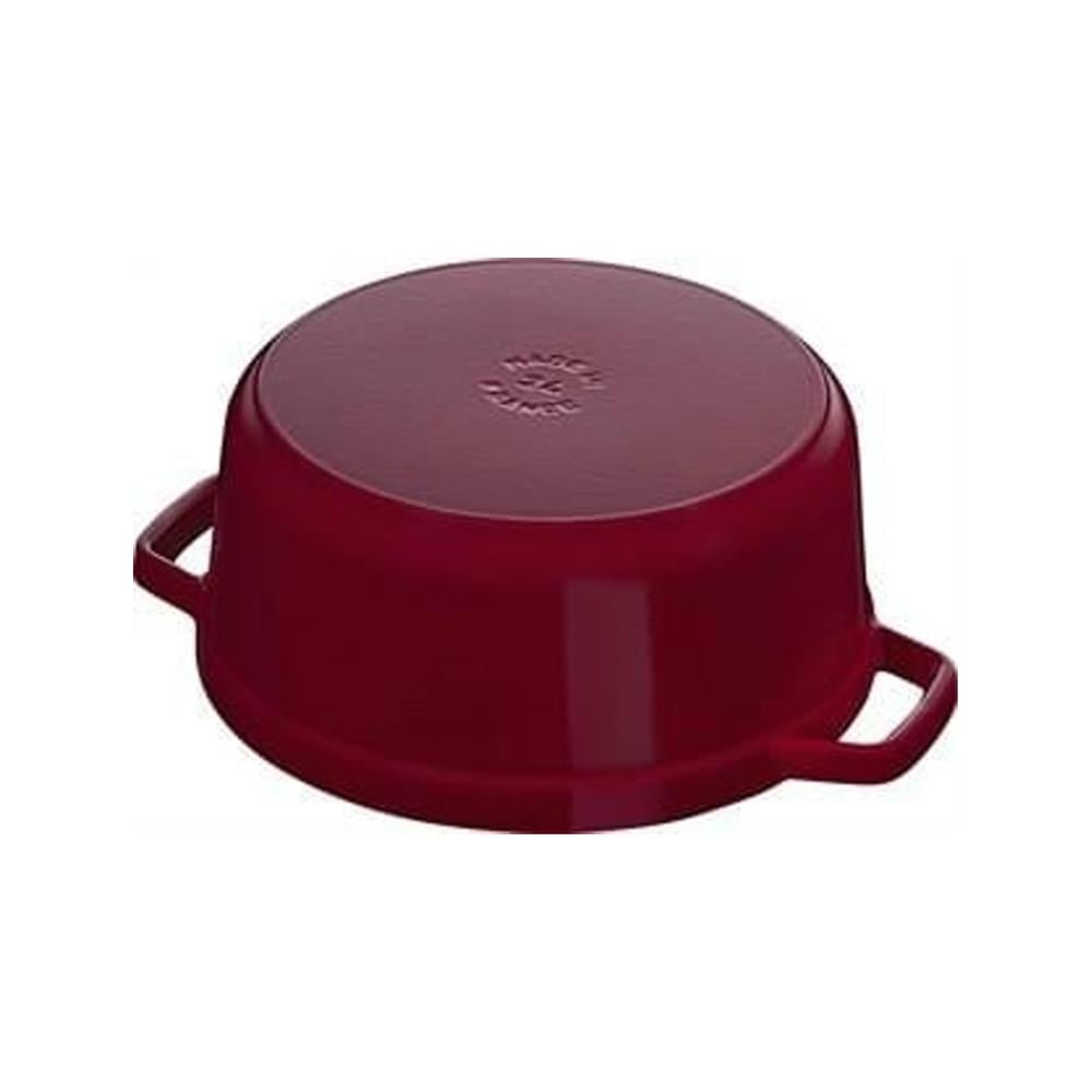 Staub B Döküm Tencere Yuvarlak 24 cm BordoStaub