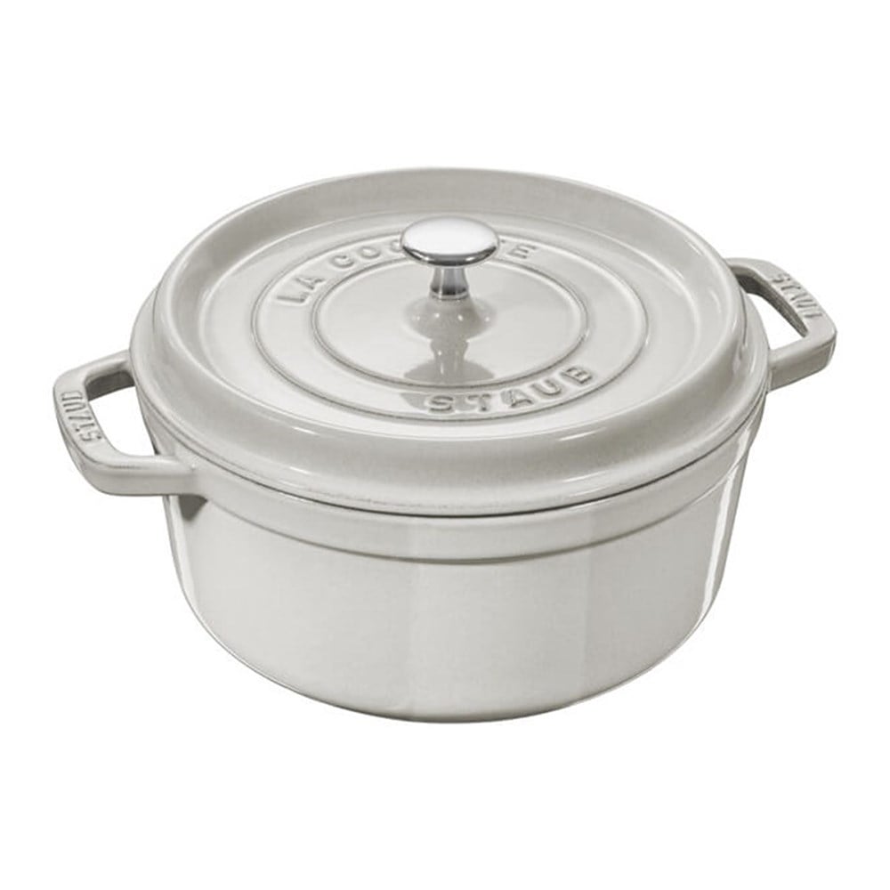 Staub B Döküm Tencere Yuvarlak 24 cm BeyazStaub
